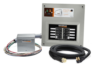 Manual Transfer Switch Kit, Indoor NEMA1 Enclosure, 30-Amp