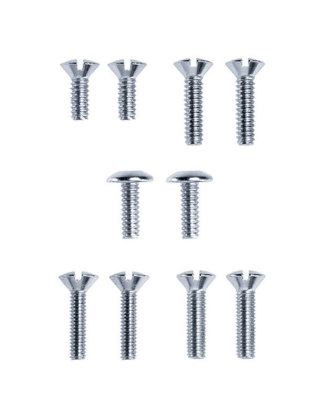 Kit de tornillos para manijas de ducha, bañera y lavabo cromados universales de Danco