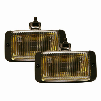 Fog/Driving Lights, Amber With Black Housing, 3 x 5-In., 2-Pk.