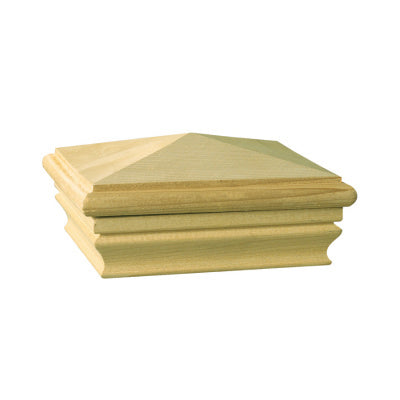 Newport High Pyramid Post Cap, 4 x 4-In.