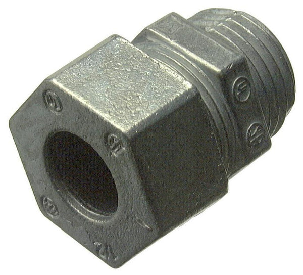Conector de cable con alivio de tensión de zinc Halex 16912b de 1/2"