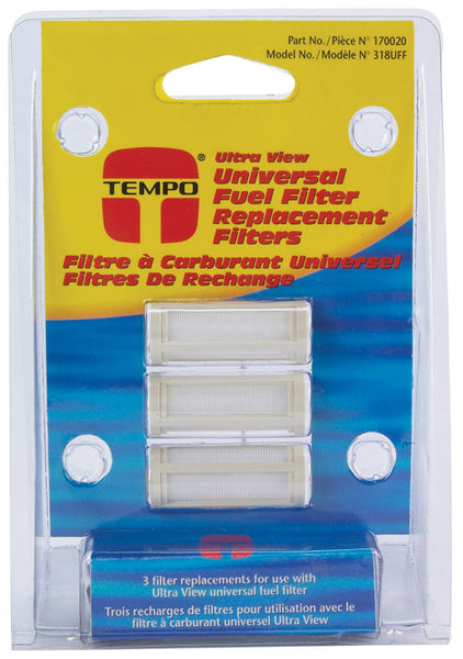 Filtros de combustible de repuesto Seachoice, paquete de 3