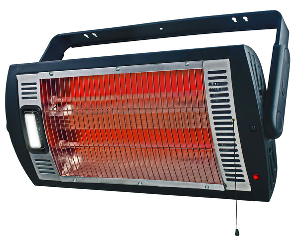 Thermosphere HQ-1500T 1500 Watt Black Ceiling-Mounted Workshop Heater