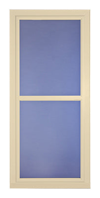 Easy Vent Selection Storm Door, Full-View Glass, Almond, 36 x 81-In.