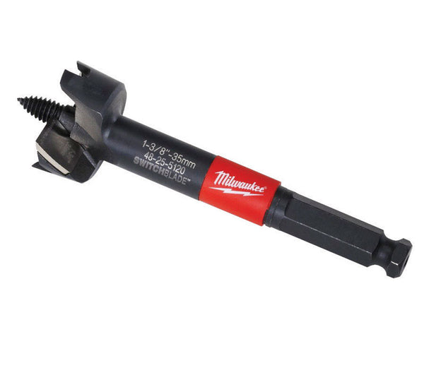 Broca autoalimentada Milwaukee Switchblade de 1-3/8" de diámetro