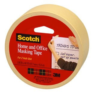 Cinta adhesiva Scotch para el hogar y la oficina, 3 m, 3439, 1,88 x 175 pies