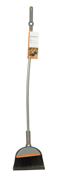 Casabella 9 in. W Fine Nylon Broom with Dustpan