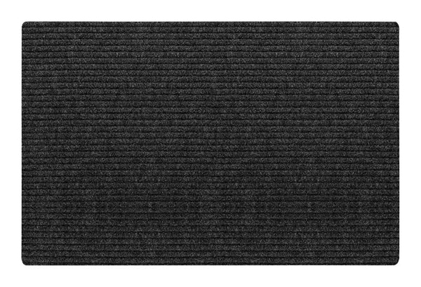 Multy Home Concord 36 in. L X 24 in. W Charcoal Indoor Polyester/Vinyl Nonslip Utility Mat (Pack of 8)
