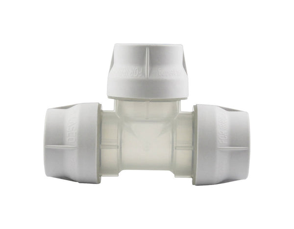 Lasco Schedule 40 1/2 pulg. Empuje x 1/2 pulg. Diámetro T hembra de PVC