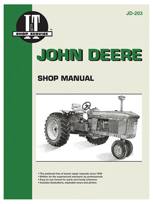 Manual de taller del tractor John Deere Gas