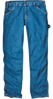 Carpenter Jeans, Stonewash Denim, Relaxed Fit, Men's 30 x 32-In.