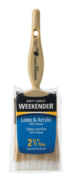 Bestt Liebco Weekender 2-1/2 in. W Flat Trim Paint Brush