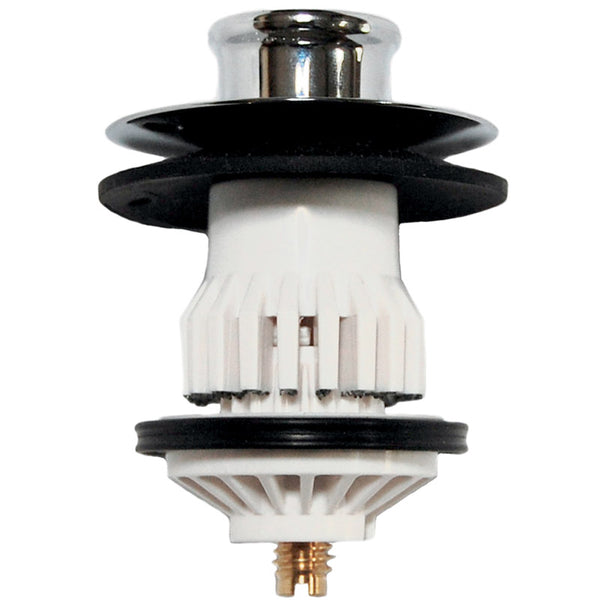 PF WaterWorks DrainEASY NA Dia. Brushed Nickel Plastic No Clog Drain Stopper