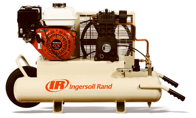 Reciprocating Gas Wheelbarrow Air Compressor, Single Stage, 5.5-HP, 8-Gallons