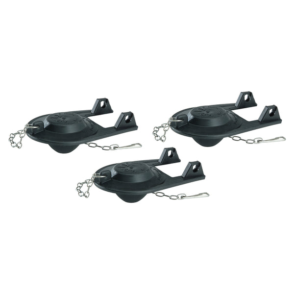 Goma de aleta Korky Universal-Pack de 3 para válvulas universales de 2"