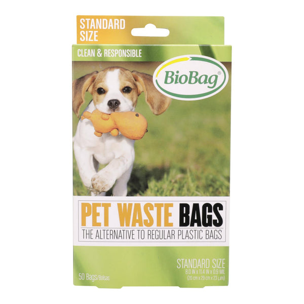 BioBag - Dog Waste Bags - 50 Count - Case of 12 (Pack of 12)