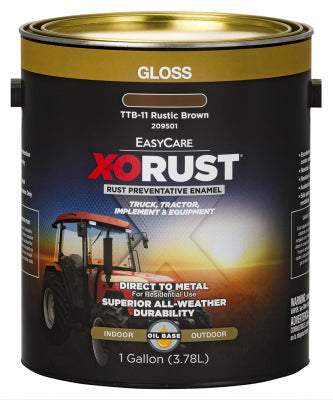 Rust Preventative Paint & Primer, Direct to Metal, Truck, Tractor, Implement & Equipment, Rustic Brown, 1-Gallon (Pack of 2)
