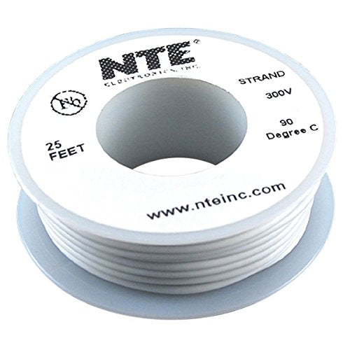 WIRE-300VHU 26GA WHT STND 25'