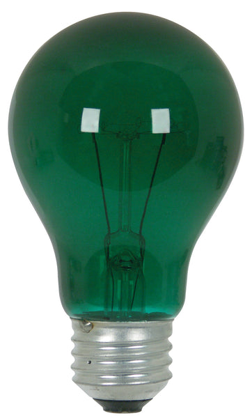 Feit Electric 25a/Tg/Rp 25 Watt Green Transparent Party Light Bulbs