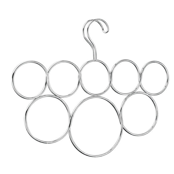 Porta bufandas de acero de iDesign de 13 pulgadas de alto x 0,75 pulgadas de ancho x 9,75 pulgadas de largo