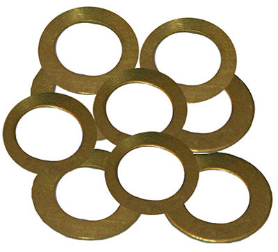 Brass Assorted Friction Rings (10 PK) (Pack of 6)