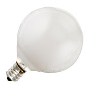 Phillips 168476 25 Watt E12 G16.5 Globe Frosted Soft White Incandescent Bulb 2 Count