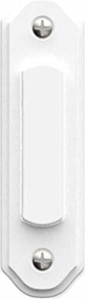 Timbre pulsador con cable de metal blanco Zenith de Heath