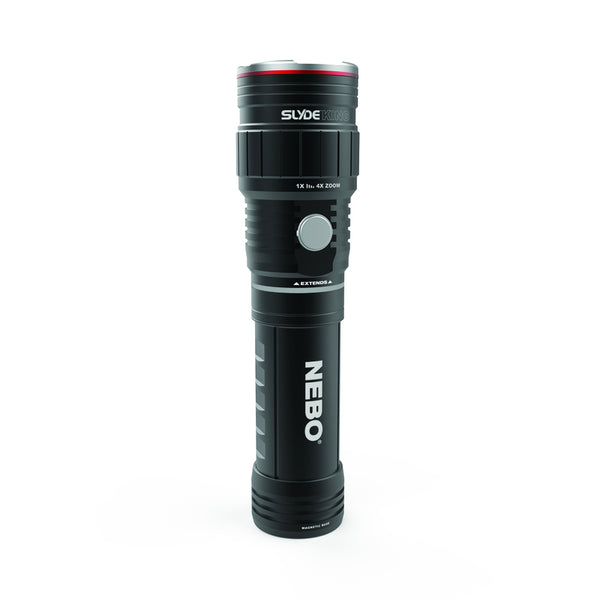 Linterna LED recargable Nebo de 500 lúmenes con funda SLYDE