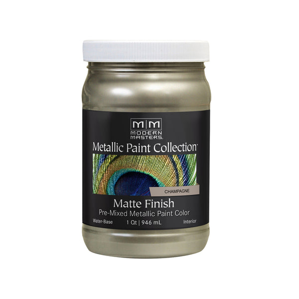 Esmalte protector para champán Modern Masters, 1 cuarto de galón
