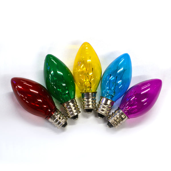BULB C7 SNGL SPRAY 25PK