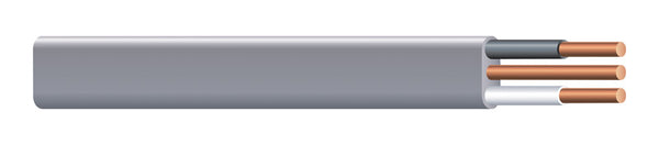 Southwire Underground Feeder Wire 8 Ga, 2 Conductor 40 Amp 600 V 90 Deg C 500 ' Black