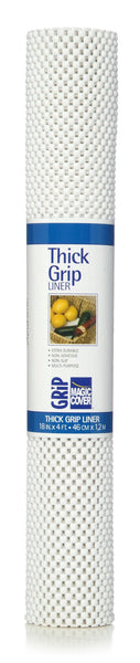 Magic Cover 04f-187914-06 4' X 18 White Magic Cover Thick Grip Non-Adhesive Liner