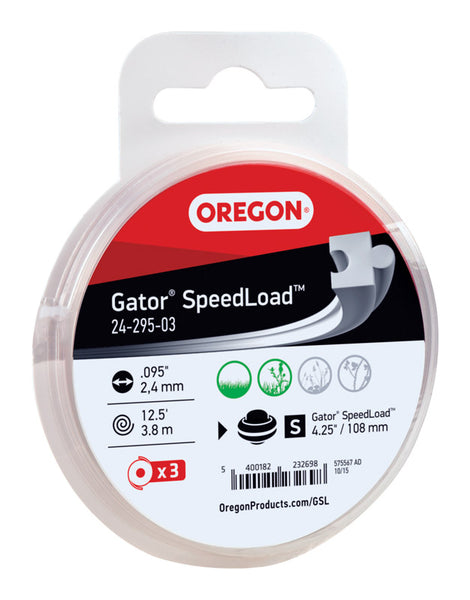 Hilo para desbrozadora Oregon SpeedLoad de 12,5 in de largo