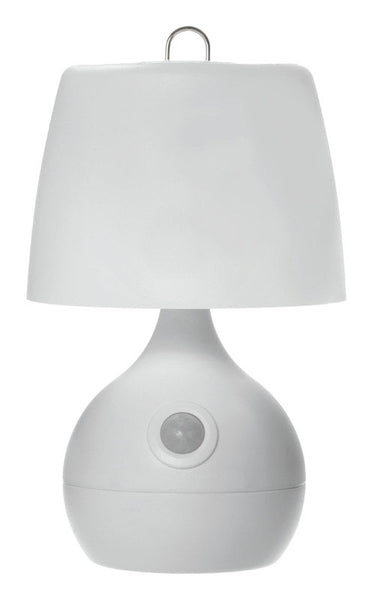 Fulcrum 9 in. White Table Lamp