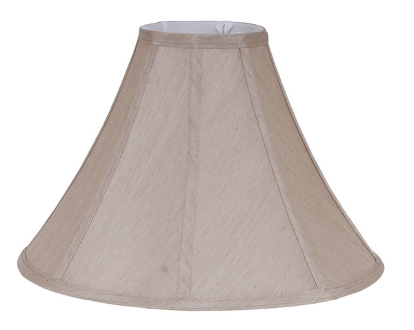Living Accents Bell Beige Fabric Bell Panel Shade 1 pk (Pack of 3)
