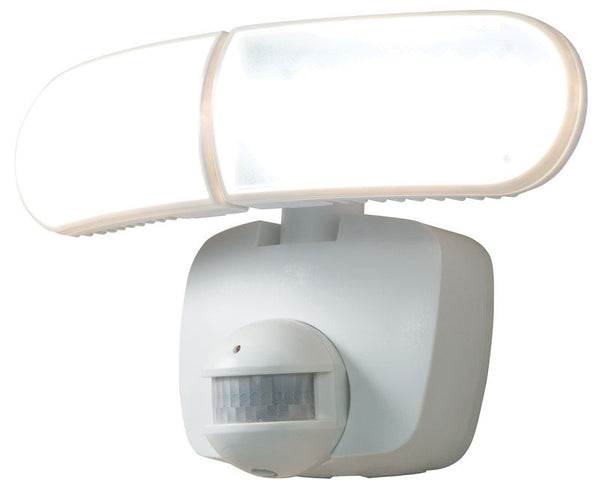 Luz de seguridad LED blanca con sensor de movimiento y energía solar All-Pro