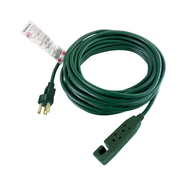 Projex Outdoor 50 ft. L Green Extension Cord 16/3