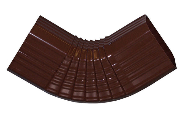Genova DuraSpout 3 in. H x 2 in. W x 8.8 in. L Brown Vinyl B Downspout Elbow