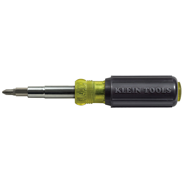 Destornillador/destornillador de tuercas 11 en 1 de Klein Tools, 1 pieza, 7,25 pulg.