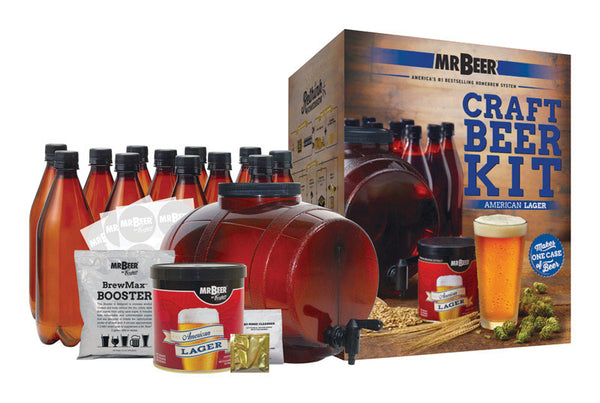 Mr Beer - Kit Cerveza Lager Americana - Caja de 2 - 1 KIT