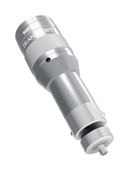 Nebo Transport 125 lumens Silver LED Rechargeable Flashlight