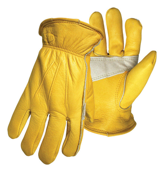 Boss Therm Men's Indoor/Outdoor Insulated Cold Weather Gloves Yellow L 1 pair