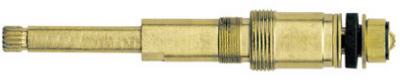Vástago de grifo para bañera y ducha para la serie Colony de American Standard, manijas de acrílico, agua caliente y fría