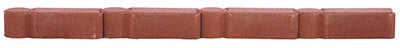 Bordeadora de hormigón Perfect, roja, 12 pulgadas (paquete de 240)