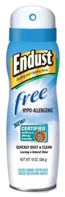 Spray limpiador y quitapolvo gratuito, 10 oz (paquete de 6)
