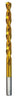 Broca de acero de alta velocidad Milwaukee Thunderbolt de 11/64 pulg. x 3-1/4 pulg. de largo, vástago redondo, 1 pieza
