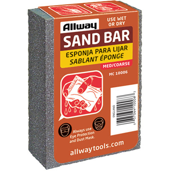 Allway 4 in. L x 2.5 in. W x 1 in. Assorted Block Sanding Sponge (Pack of 10)