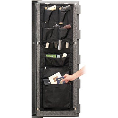 Panel de puerta para accesorios de caja fuerte para armas, modelo 18, 13 x 48 pulgadas.