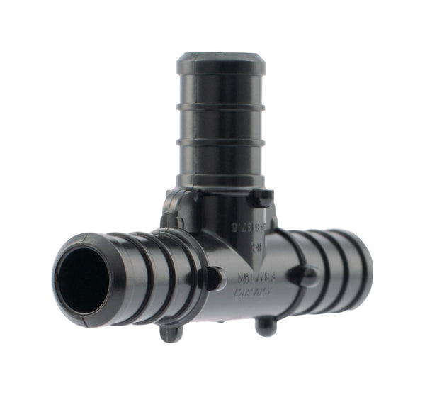 Conector en T de polietileno PEX de 1/2", paquete de 25