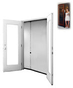 Bug Off Instant Screen 72rx96 72 X 96 Portable & Reversible Bug Off Screen Door